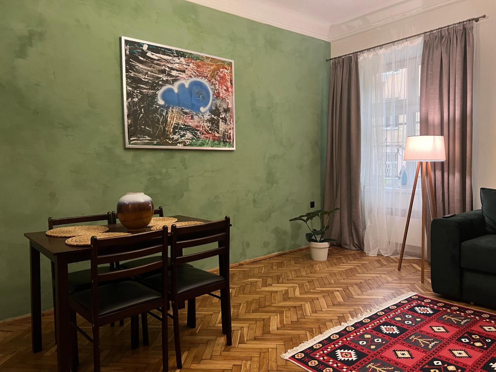Art Apartment On Kylisha Str Lviv Exteriör bild